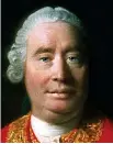  ??  ?? ‘Genius’: David Hume