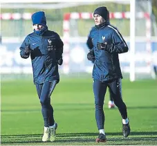  ?? FOTO: AFP ?? Griezmann como estrella abandera esta selección que es fuerte y quiere llegar lejos en Rusia.