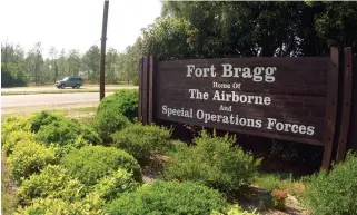  ?? LOGAN MOCK-BUNTING GETTY IMAGES FILE PHOTO ?? Fort Bragg, in Fayettevil­le, N.C., is home to some of the U.S. army’s most elite forces.