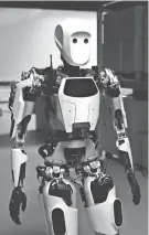  ?? ?? Austin-based Apptronik says its Apollo robot is the world's most capable humanoid robot.