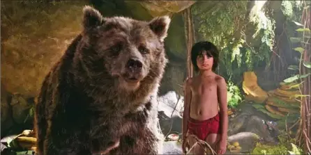  ?? DISNEY ?? A live-action/CGI revival of The Jungle Book had a huge haul at the box office but other remakes haven’t grabbed audience attention.