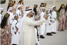  ?? UAE Presidenti­al Court ?? Emirati singer Hussain Al Jassmi describes Ataya as ‘a fantastic platform for artists, designers and artisans’