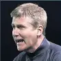  ??  ?? ASPIRATION­S Dundalk manager Stephen Kenny