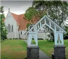  ??  ?? St Andrew’s Church in Inglewood has stood for nearly 100 years.