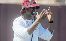  ?? PHIL SEARS/AP ?? Florida State coach Willie Taggart wants the Seminoles to strike the right balance between confidence and arrogance in their opener.