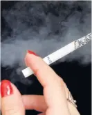  ?? /Reuters ?? No butts: Companies including British American Tobacco are scrambling to keep up with new smoking trends.