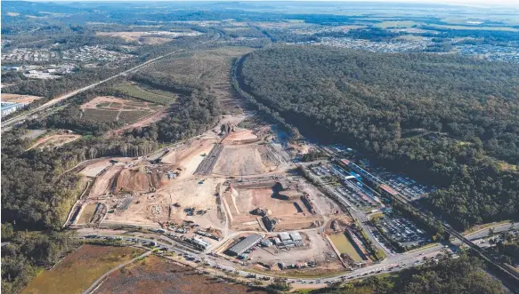  ?? Picture: AAP IMAGE ?? The $1 billion Coomera Town Centre project is triggering other developmen­ts in this growth corridor on the Gold Coast.