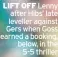  ?? ?? LIFT OFF Lenny after Hibs’ late leveller against Gers when Goss earned a booking, below, in the 5-5 thriller