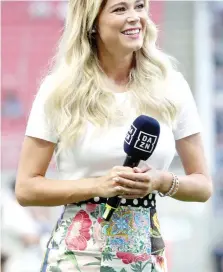  ?? GETTY IMAGES ?? Diletta Leotta, presentatr­ice di Dazn