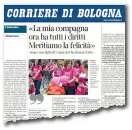  ??  ?? L’intervista alle due mamme pubblicata ieri dal Corriere di Bologna che il sindaco Virginio Merola ha registrato all’anagrafe come genitori. Martedì (alle 16) al Baraccano un convegno affronterà il tema