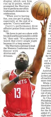  ??  ?? James Harden