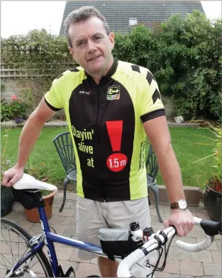  ??  ?? Cycling campaigner Phil Skelton.