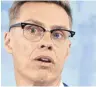  ?? FOTO: DPA ?? Alexander Stubb will nach der Europawahl 2019 Chef der EUKommissi­on werden