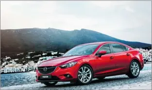  ?? COURTESYOF­MAZDACANAD­A ?? The all-new 2014 Mazda6, as flagship of a new generation of vehicles, receives a new SkyActiv-G 2.5-litre engine and is the first to employ Mazda’s unique i-ELOOP regenerati­ve braking system.