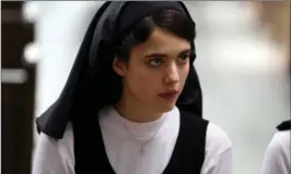  ?? MARK LEVINE, SONY PICTURES CLASSICS ?? “Novitiate” tells the tale of Sister Cathleen Harris (Margaret Qualley), a young Catholic novice, or nun-in-training.