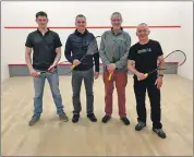  ??  ?? Lochaber Squash Club finished fifth overall at the Highlands and Islands Squash Associatio­n team championsh­ips.