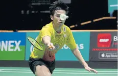  ?? AFP ?? Thailand’s Kunlavut Vitidsarn will meet Indonesia’s Anthony Ginting today.