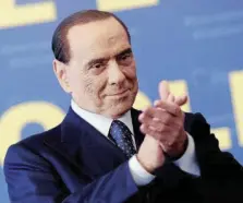  ?? LaPresse ?? Il ritorno L’incandidab­ile Silvio Berlusconi