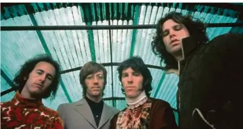  ?? FOTO: ARTE ?? Die US-amerikanis­che Band „The Doors“wurde im Sommer 1965 von Robby Krieger, Ray Manzarek, John Densmore und Jim Morrison (v. l. n. r.) gegründet.