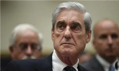  ?? Photograph: Susan Walsh/AP ?? Robert Mueller in July last year. Andrew Weissmann said Mueller and a senior deputy, Aaron Zebley, were cowed by the power of the Trump presidency.