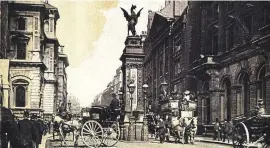  ?? ?? CITY STALWART: Child & Co’s Fleet Street branch, on the right, in 1905