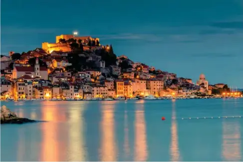  ?? (Getty) ?? Sibenik, 40 miles northwest ofTrogir, is larger and arguably even more attractive, thanks to its hillside setting