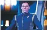  ??  ?? In-depth Jason: Most unlikely ‘Star Trek’ captain