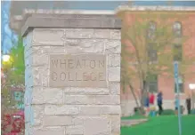  ?? | MARY BETH NOLAN FOR THE DAILY HERALD ?? FiveWheato­n College football players are facing charges in connection with hazing.