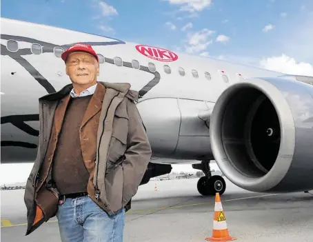  ?? BILD: SN/APA ?? Niki Lauda ist draußen.