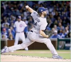  ??  ?? Clayton Kershaw necesita control, más que nunca.