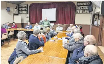  ?? ?? Trente adhérents ont pris part à l’assemblée générale