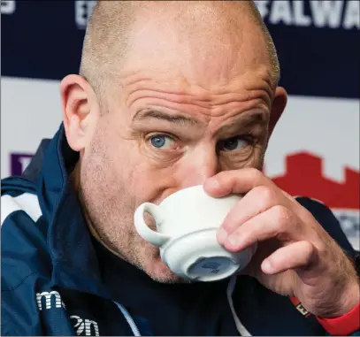  ??  ?? Richard Cockerill maintains that he wants to prolong his spell as head coach at Edinburgh Rugby