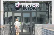  ?? AFP ?? The app’s parent has challenged an order from the US treasury department to sell TikTok or face unspecifie­d penalties.