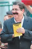  ?? CRÉDITO: El HERALDO ?? Manuel Zelaya solo está esperando el plebiscito. Faustino Ordóñez Baca