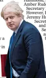  ??  ?? CONCERN: Boris Johnson feared for his job