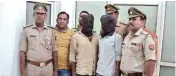  ?? PIC/MPOST ?? The accused Praveen and Jogendra in police custody