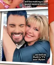  ?? ?? ...as well as Ruth’s ‘TV son’ Rylan