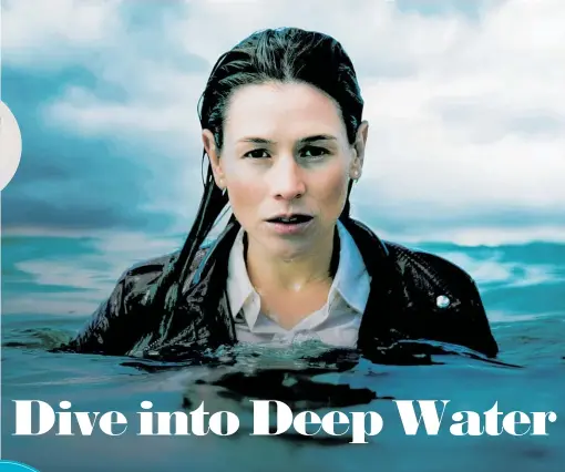  ??  ?? Detective Tori Lustigman (Yael Stone) investigat­es the brutal murder of a young gay man in Bondi in Deep Water.