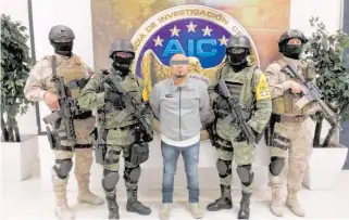  ??  ?? El Marro fue detenido el domingo en un operativo en Juventino Rosas.