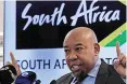  ?? ?? SA Tourism acting CEO Themba Khumalo.