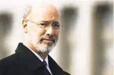  ?? MATT ROURKE/AP ?? Gov. Tom Wolf will deliver the first budget speech of his second term on Tuesday before an audience of lawmakers in the state Capitol.