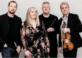  ??  ?? John Doyle, Niamh Parsons, Liam Kelly and Ciarán Tourish. See No.3.