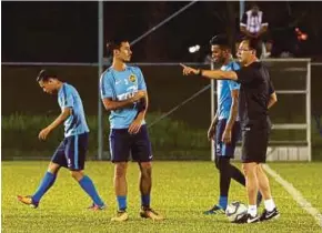  ??  ?? Ong Kim Swee is preparing his squad for the AFC Under-23 Championsh­ip on January 9-27.