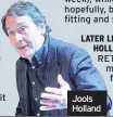  ??  ?? Jools Holland