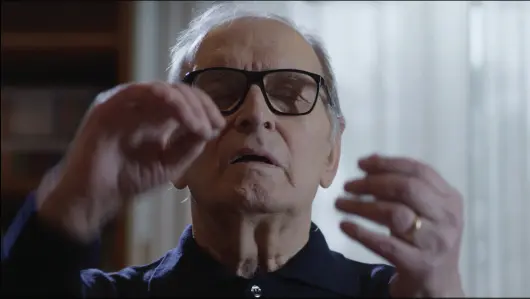  ?? Photo courtesy of Music Box Films ?? Ennio Morricone in “Ennio.”