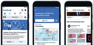  ?? FACEBOOK ?? Facebook is launching a Coronaviru­s (COVID-19) Informatio­n Center on news feeds.