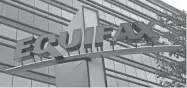  ?? MIKE STEWART/AP ?? Hackers broke into Equifax’s computer systems in March, gaining access to the data of 143 million Americans.