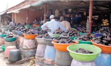  ?? Dried fish section of the market ??