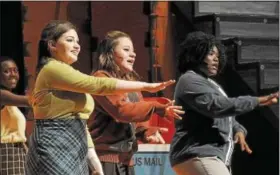  ?? GENE WALSH — DIGITAL FIRST MEDIA ?? Director Christophe­r Sperat says interest in the school’s musicals continues to grow as the result of the success of last year’s district-wide musical, “The Wiz.” The decision to stage “Little Shop of Horrors” was “a no-brainer” he said.