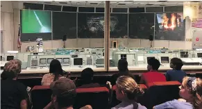  ?? — POSTMEDIA NEWS ?? The Historic Mission Control, from where NASA’s brilliant minds sent astronauts to the moon and back using less computer technology than we have in our cellphones now.